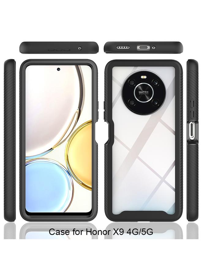 Green Tiger Honor X9 4G 5G Magic4 Lite Starry Sky Full Body Hybrid Shockproof Phone Case Light Purple - Image 2