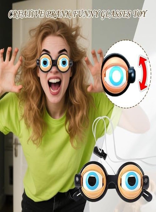 Buildcon Prank Gifts, Prank Gadgets, Funny Gifts for Men, Hilarious Practical Joke Props, Crazy Eyes Novelty Item, One Piece Set for Parties and Social Events - Image 2