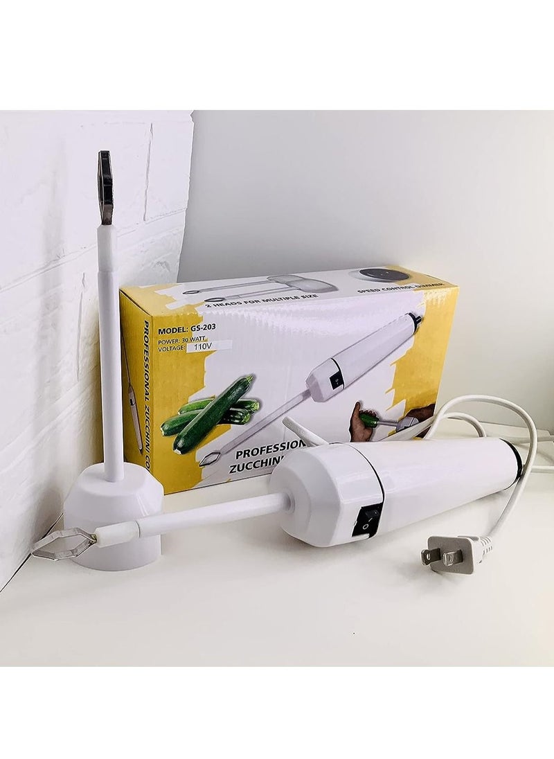 DubaiGallery Variable speed electric power electric vegetable corer zucchini cucumber eggplant potato turnip carrot drill easy veggie corer  - Image 2
