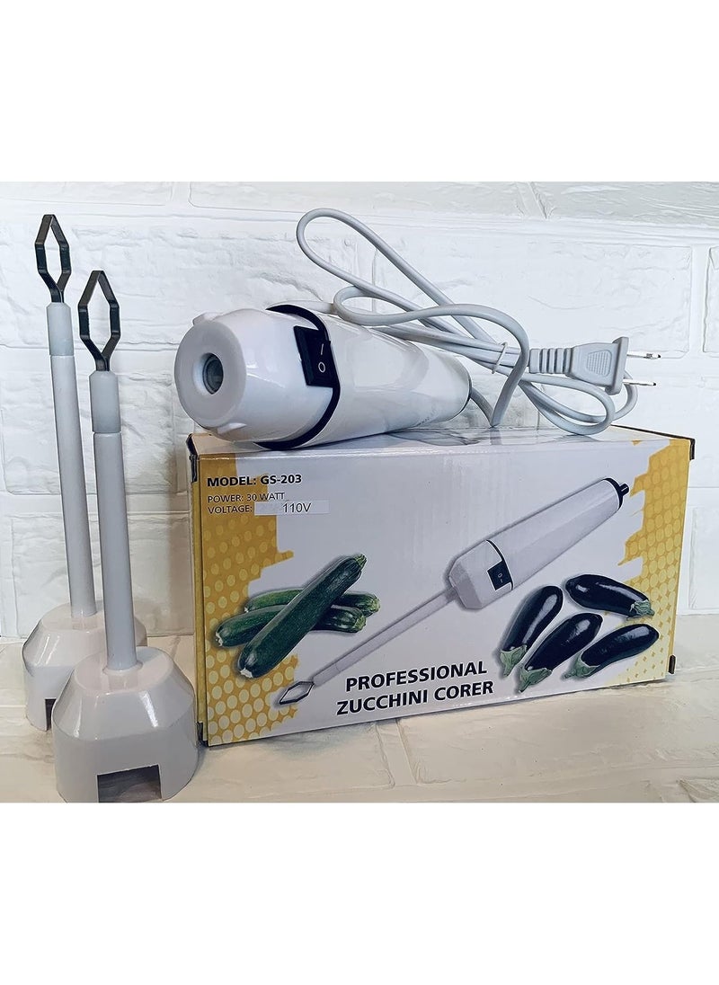 DubaiGallery Variable speed electric power electric vegetable corer zucchini cucumber eggplant potato turnip carrot drill easy veggie corer  - Image 1