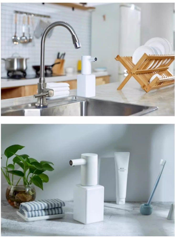 Intelligent Automatic Mobile Phone Washing Sensor Soap Dispenser Foam Mobile Phone Washing Electric Hand Sanitizer Bottle Blue Bottle 250ml - Image 5