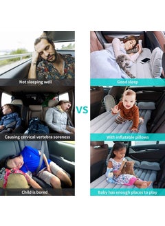 Selling Master Selling Master Car Bed Air Sofa with Inflatable Pillows Air Pup for Back Seat Comfort  - Image 5
