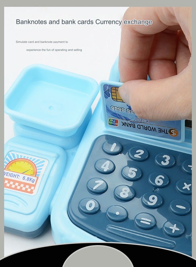 Mini Convenience Store Cashier Electric Toy Children Simulation Supermarket Toy Simulation Cashier Cashier Cashier Game House Toys  - Image 4