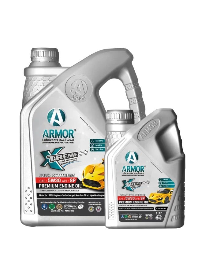 زيت محركات أرمور الاصطناعي بالكامل oil  5L  5W30