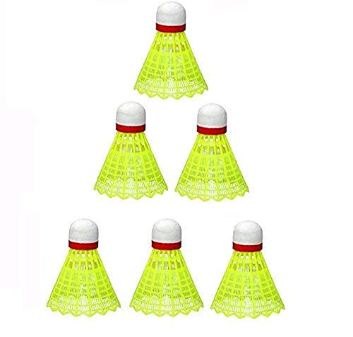 Forgesy Steel Double Shaft Badminton Racquet with 6 Nylon shuttles - Set of 2 - Image 3