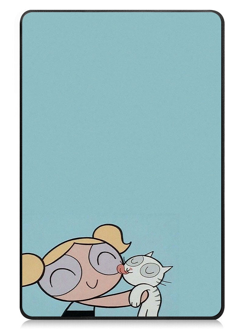 Theodor Protective Flip Case For Huawei MatePad 11 (2023) With Trifold Stand Auto Wake Sleep Shockproof Cover Powerpuff-Girls blossom - Image 1