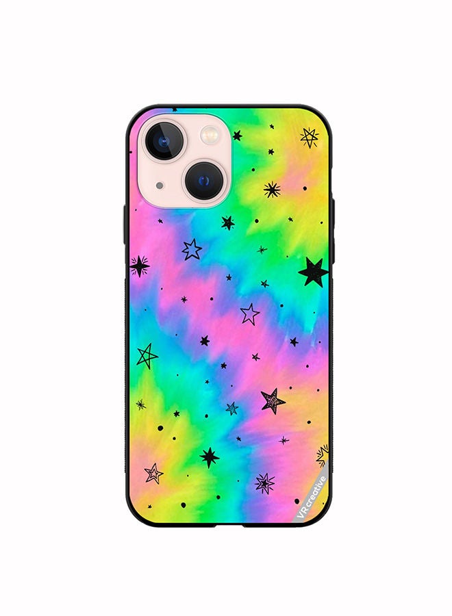 VR CREATIVE Protective Case Cover For Apple iPhone 14 Star Design Multicolour - Image 1