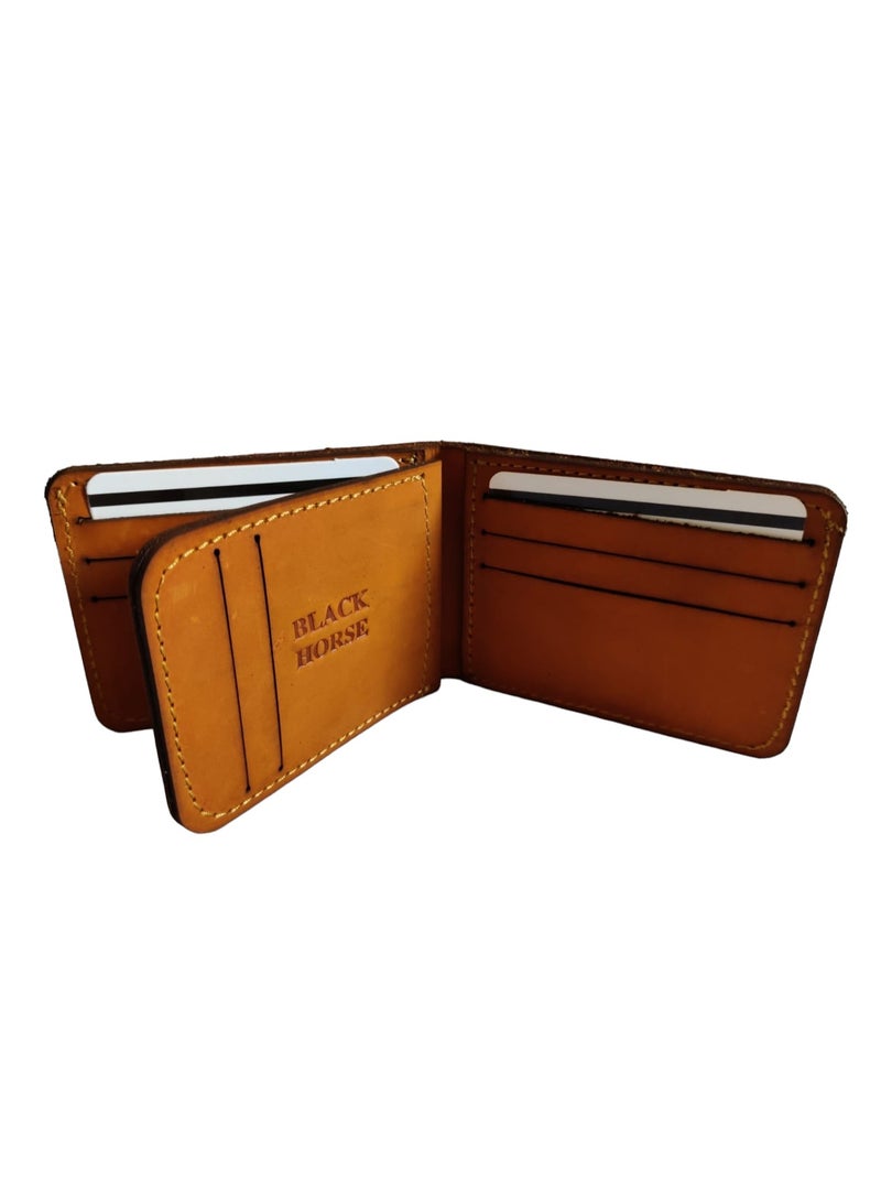 Black Horse Luxurious and high quality genuine leather wallet  - Image 3