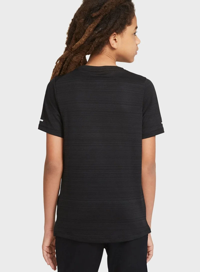 Nike Youth Dri-Fit Miler T-Shirt