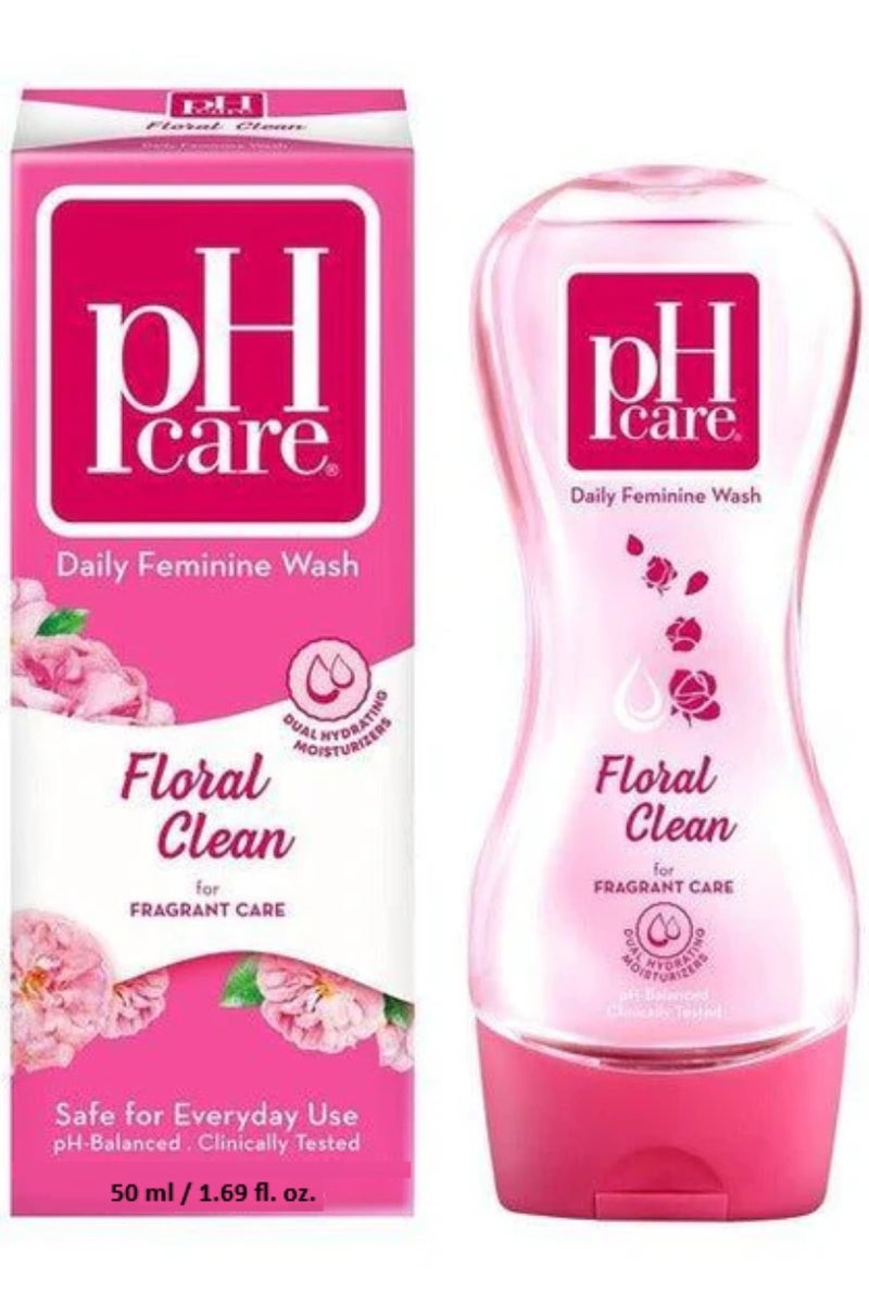 بي إتش كير غسول نسائي للمناطق الحميمية  برائحة الزهور 50 ملي