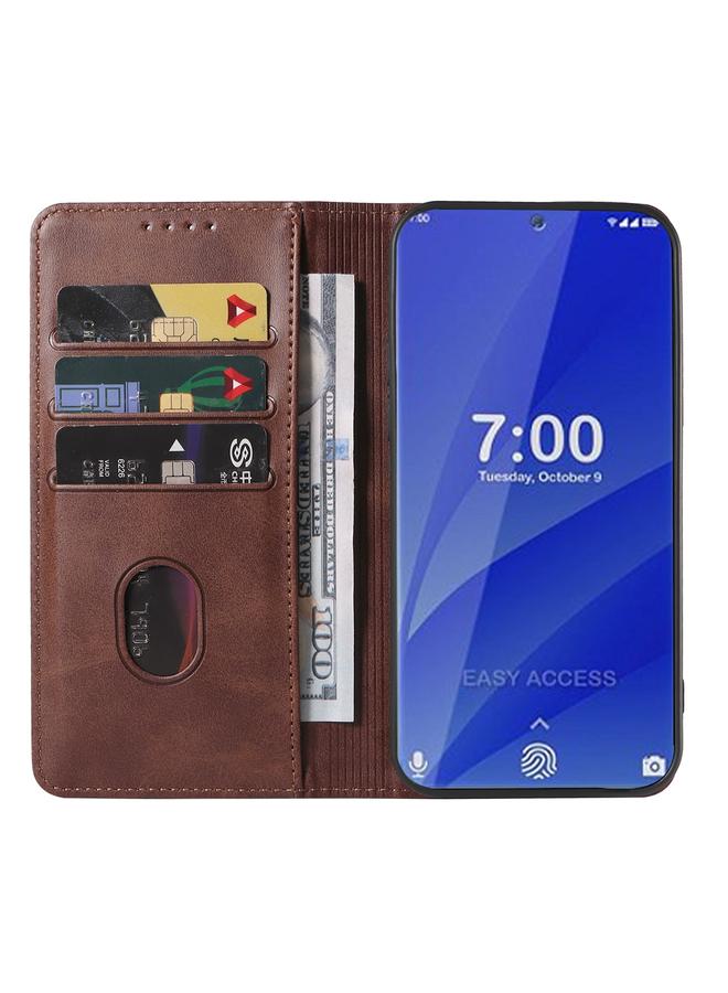 S-TOP Case For OPPO R19 Magnetic Closure Leather Phone Case - Image 3
