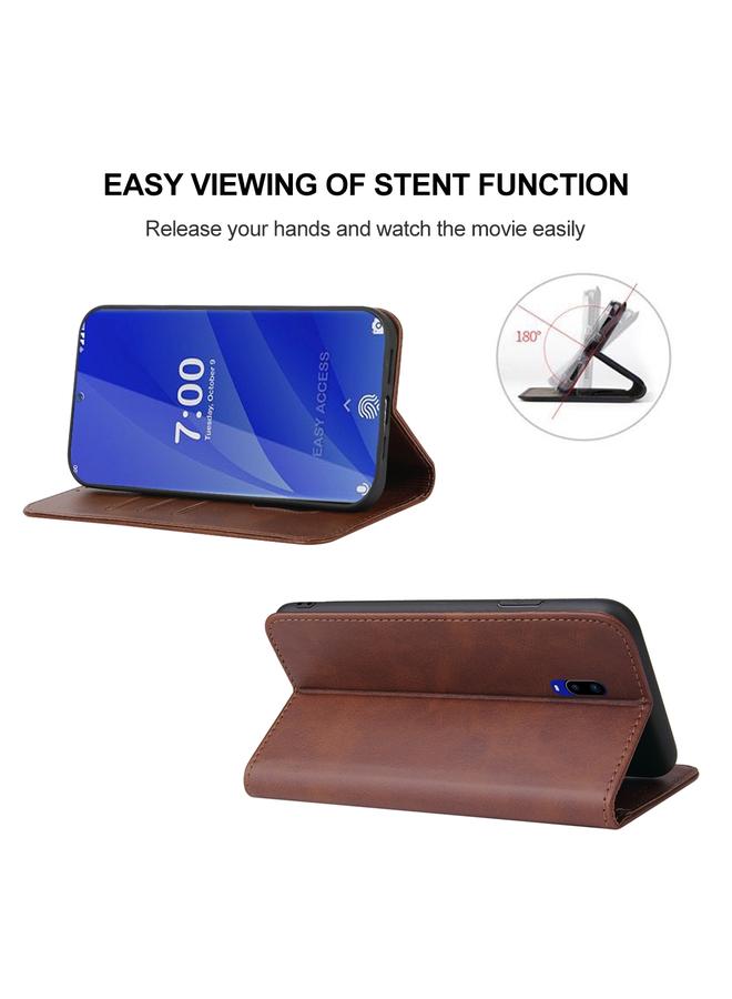 S-TOP Case For OPPO R19 Magnetic Closure Leather Phone Case - Image 4