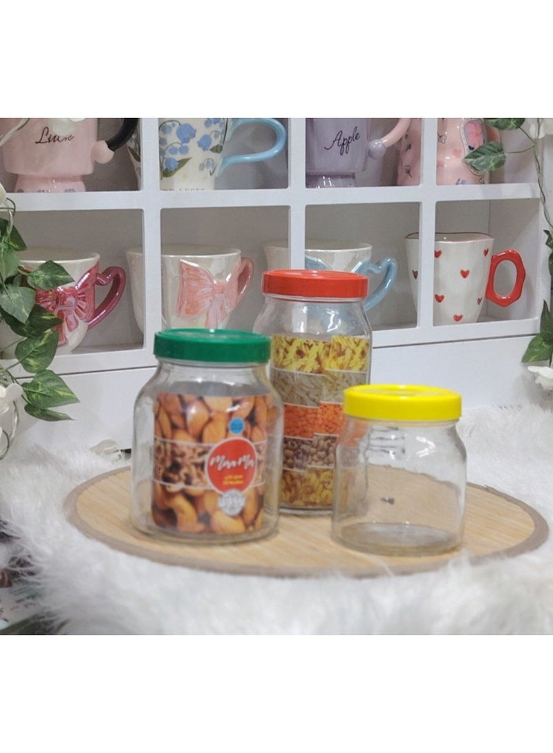 airtight glass jar