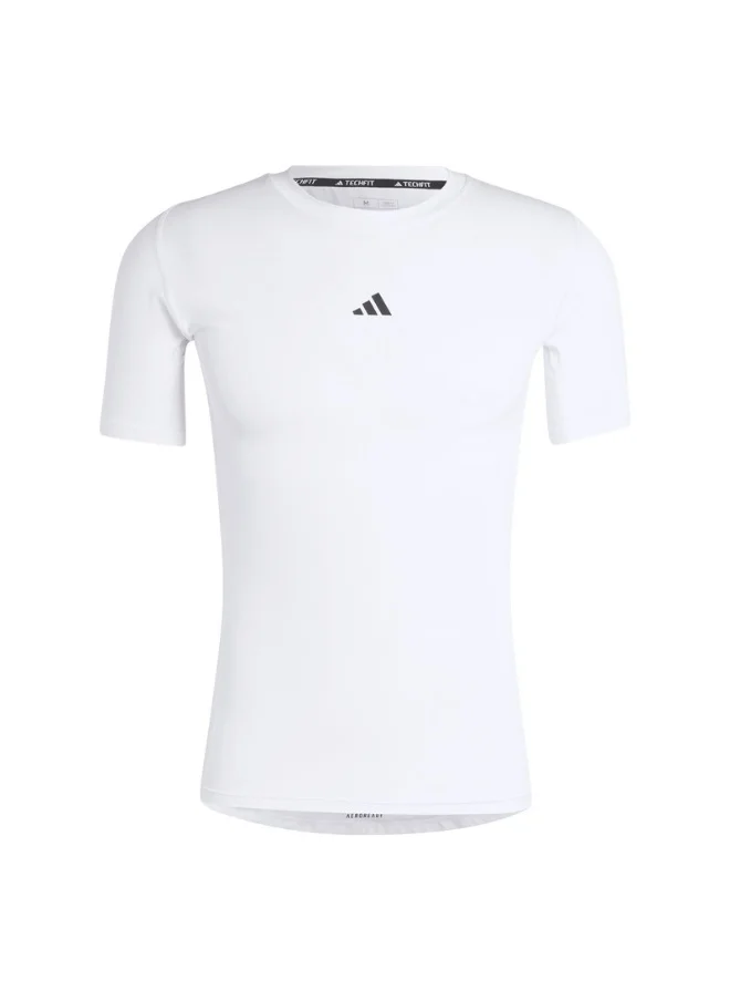 اديداس adidas TF TEE White Training T-SHIRTS for Men - XS/S