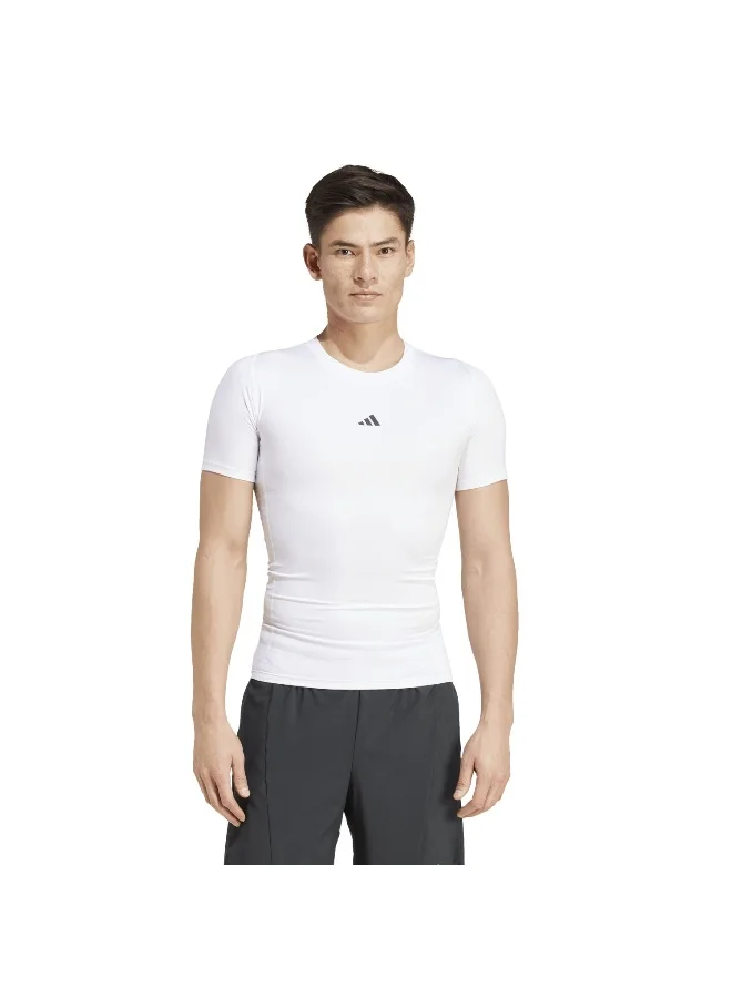 اديداس Adidas Tf Tee White Training T-Shirts For Men XS
