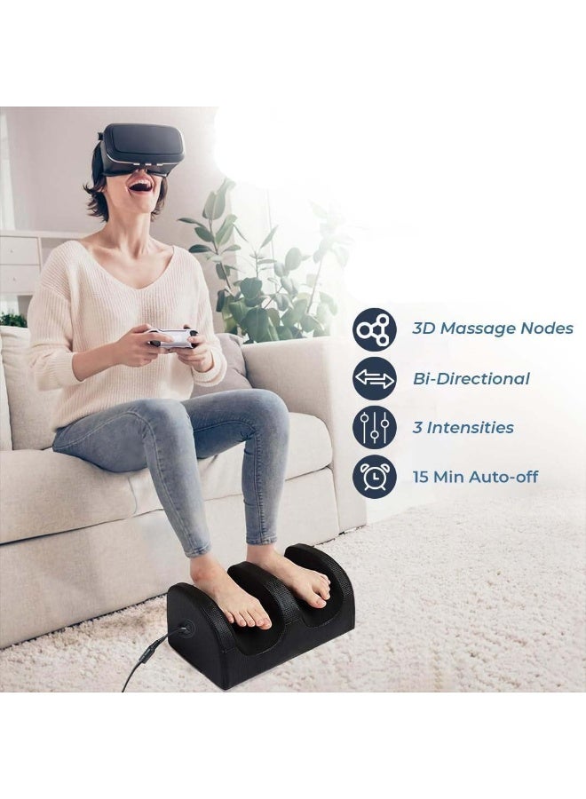 DubaiGallery Foot Massager Machine with Heat, Electric Foot Warmer for Plantar Fasciitis, Home & Office Use - Image 2