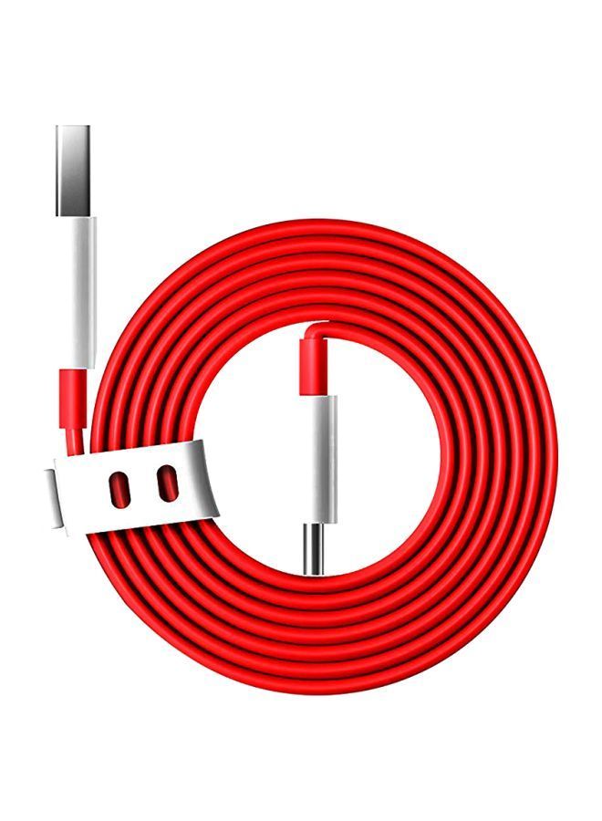 NIBEMINENT Wrap Type-C Charging Cable Red - Image 1