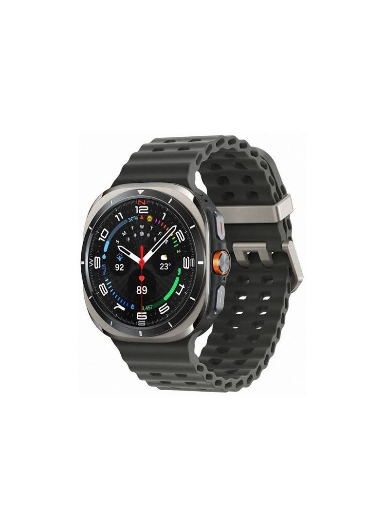 Ultra - Ultra Smart Watch Black color Water and dust resistant 300 mAh battery Works with AirPods properly directly Supports synchronization of names from the mobile - Image 1