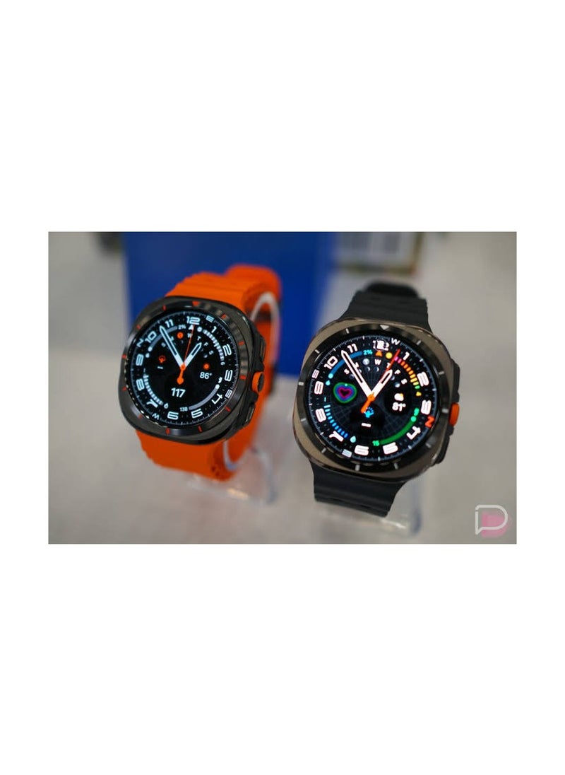 Ultra - Ultra Smart Watch Black color Water and dust resistant 300 mAh battery Works with AirPods properly directly Supports synchronization of names from the mobile - Image 1
