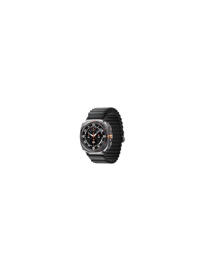 Ultra - Ultra Smart Watch Black color Water and dust resistant 300 mAh battery Works with AirPods properly directly Supports synchronization of names from the mobile - Image 1