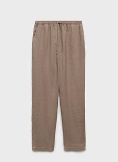 MANGO Essential Relaxed Fit Pants  - Image 5