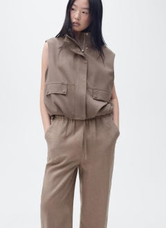 MANGO Essential Relaxed Fit Pants  - Image 3