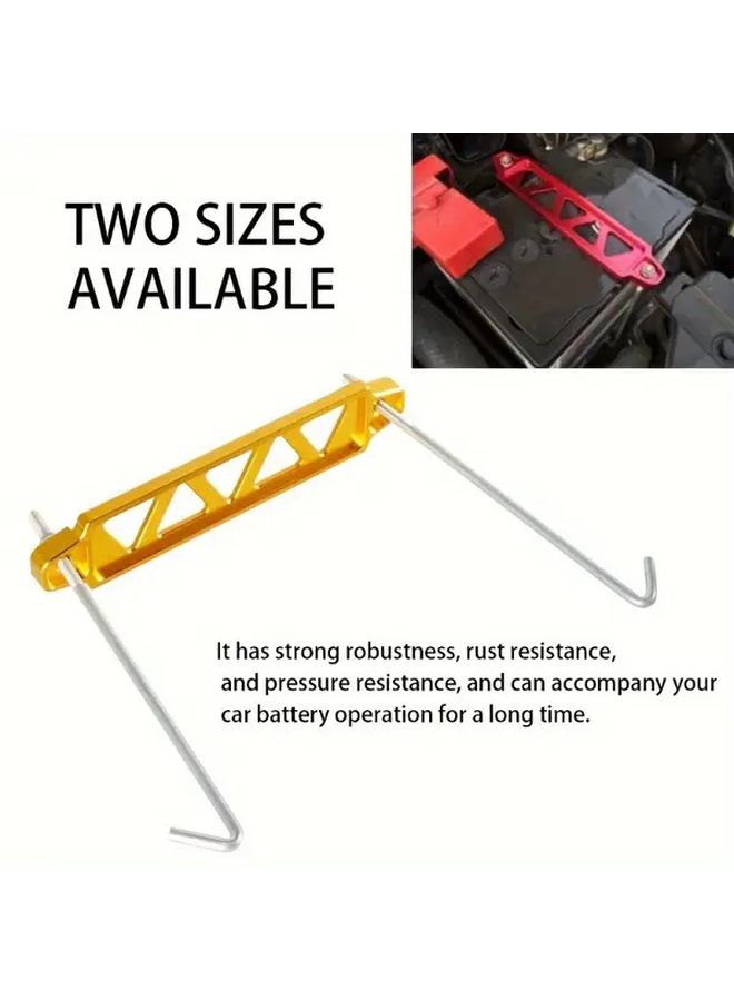 4pcs Car Battery Hold Down Kit Durable 18 8 J Bolts And Brackets Secure Support - Image 5