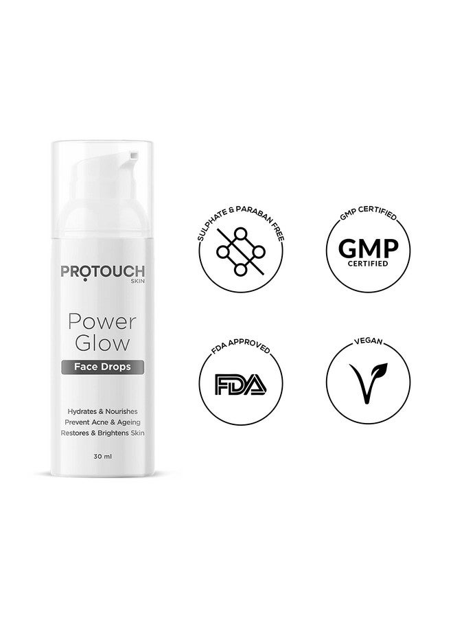 PROTOUCH Power Glow Face Drops And Serum | Brightening & Nourishing | Anti Acne & Anti-aging | For Clear & Glowing Skin For All Skin Type (Pack of 1) - Image 5