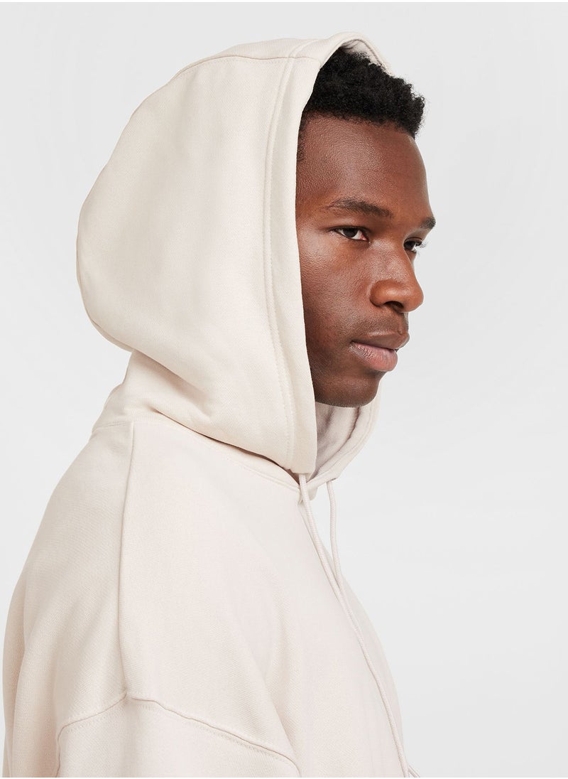 Nike Club Fitted Oversized Hoodie  - Image 4