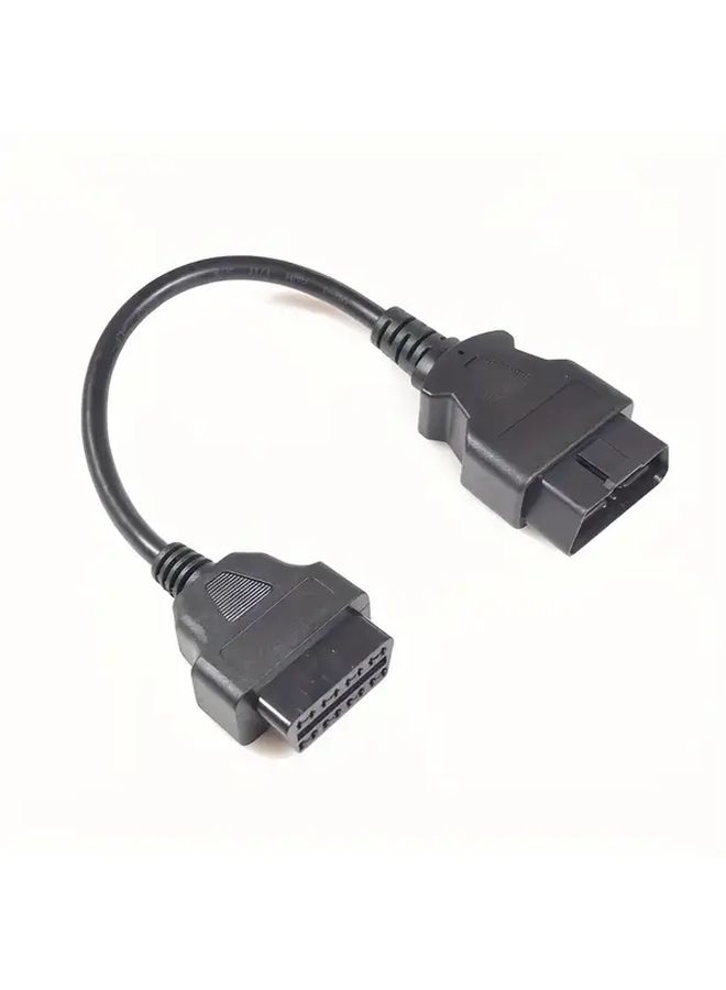 Black OBD2 Extension Cable 16 Pin Female to Male Connector for Automotive Diagnostic Tool - Image 5