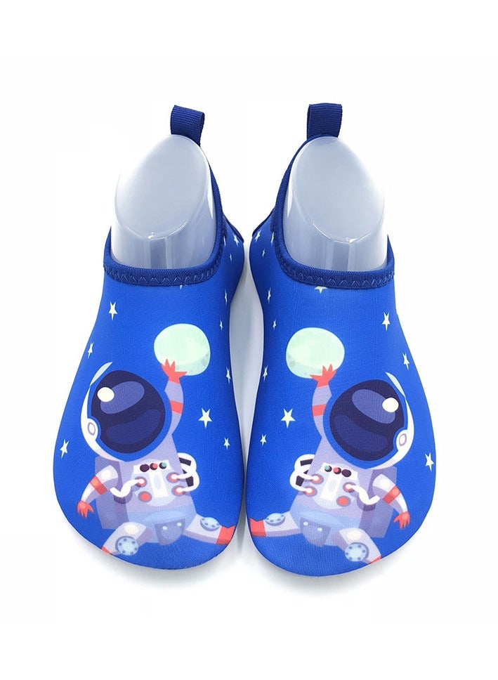 TOMSHOO Boys Water Shoes Girls Beach Socks for Kids Toddler Baby Barefoot Swim Socks, Quick-Dry Non-Slip Aqua Water Sport Shoes for Swimming Pool Water Park Beach  - Image 2