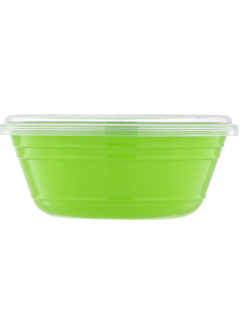 set of (4*1) food storage containers from Green Life, made of hygienic pp5 plastic. They are also microwave safe and have a tight lid. - Image 3
