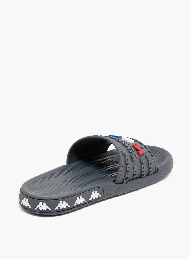 Kappa Boys Logo Embossed Slides - Image 5