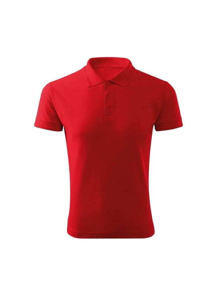 PRINTSHOP4ME Pack of 10 Pcs Men's Regular-Fit Golf Polo T-shirt Pure Cotton Short Sleeve 220 GSM Basic Colors  - Image 2