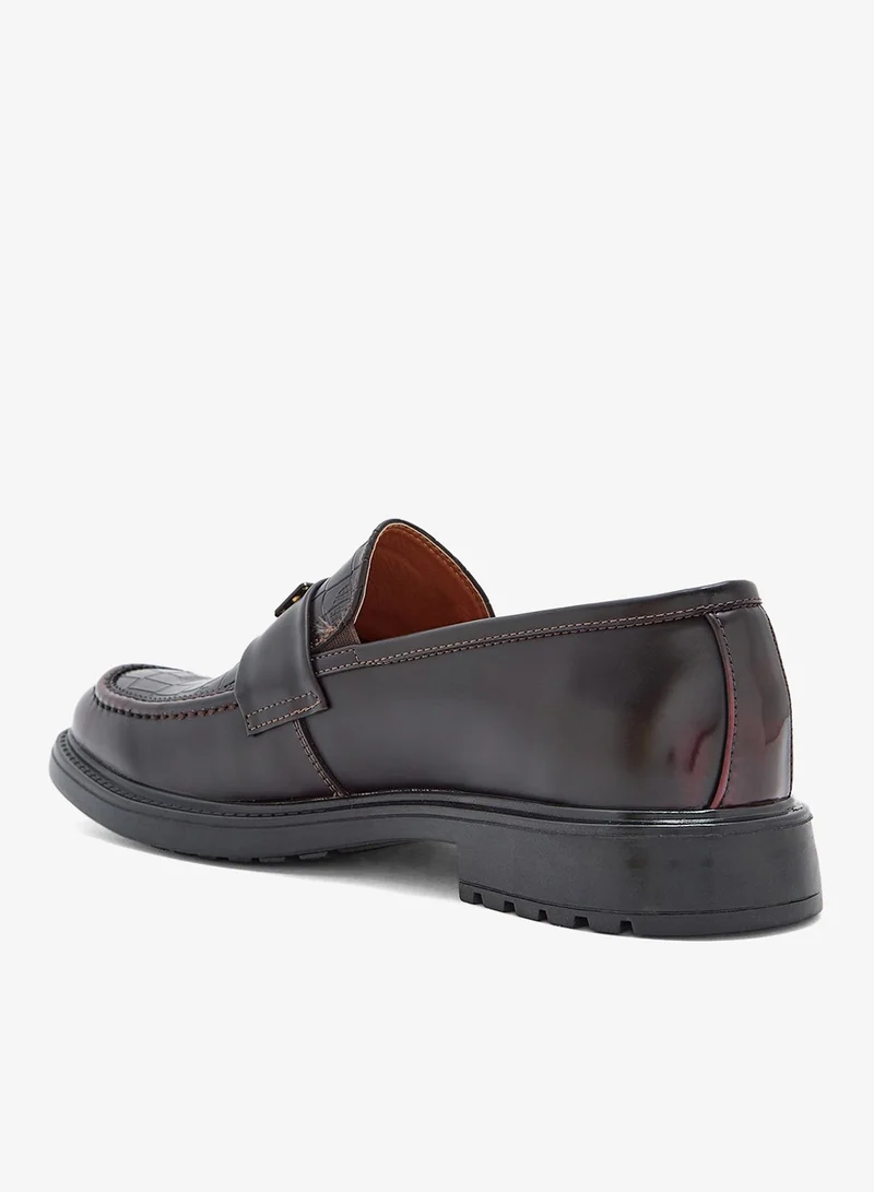 روبرت وود أحذية لوفر رسمية بنقش تمساح