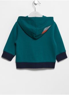 GYMBOREE Infant Atop Zip Through Hoodie  - Image 2