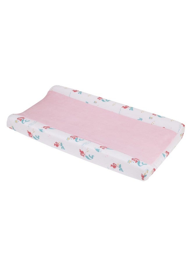 NoJo Disney Ariel Watercolor Wishes Changing Pad Cover - Image 1