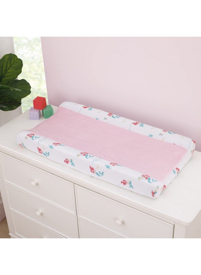 NoJo Disney Ariel Watercolor Wishes Changing Pad Cover - Image 2