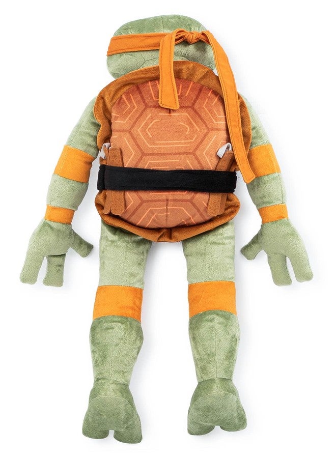 Jay Franco Nickelodeon Teenage Mutant Ninja Turtles Michaelangelo Plush Pillow Buddy - Super Soft Stuffed Character Pillow - Polyester Microfiber, 26 Inches - Image 5