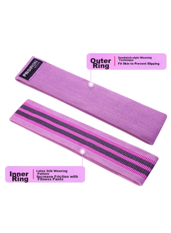 PROIRON Proiron Puli'ai, Hip Lift Circles, Butt Lifting Circles, Elastic Band, Glute Exercise, Non-slip Elastic Band, Buttocks Lifting Device, Three-piece Set  - Image 4