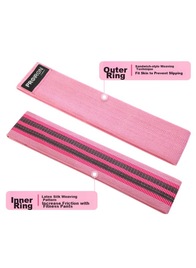 PROIRON Proiron Puli'ai, Hip Lift Circles, Butt Lifting Circles, Elastic Band, Glute Exercise, Non-slip Elastic Band, Buttocks Lifting Device, Three-piece Set  - Image 2