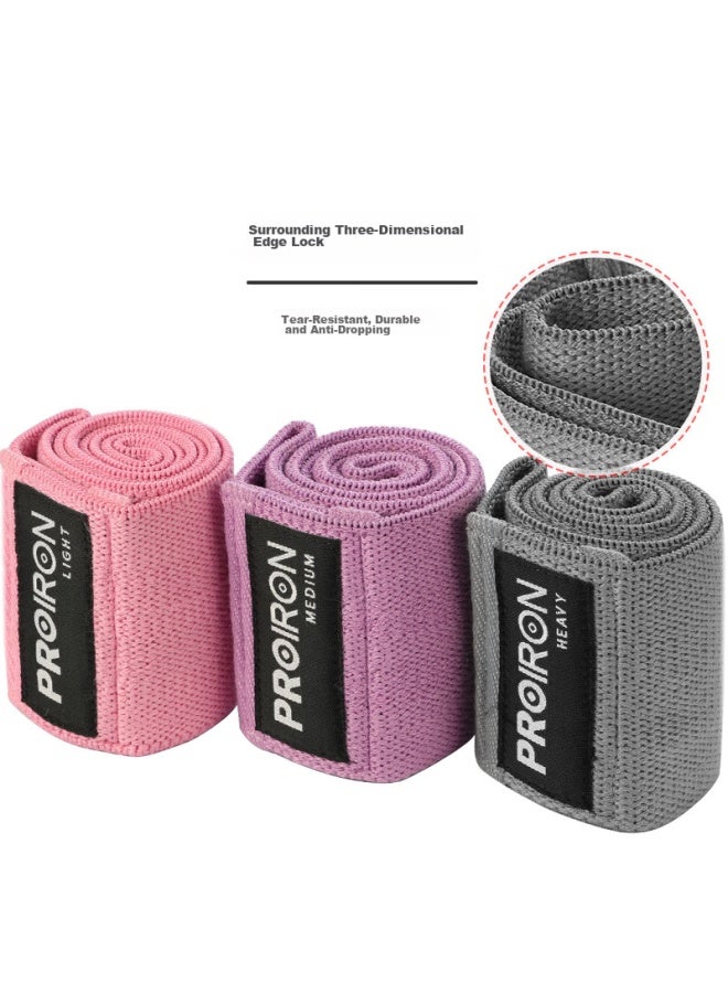 PROIRON Proiron Puli'ai, Hip Lift Circles, Butt Lifting Circles, Elastic Band, Glute Exercise, Non-slip Elastic Band, Buttocks Lifting Device, Three-piece Set  - Image 5