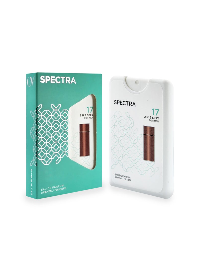سبكترا بوكيت 017 عطر  تو ان او دي بيرفيوم للرجال - 18مل