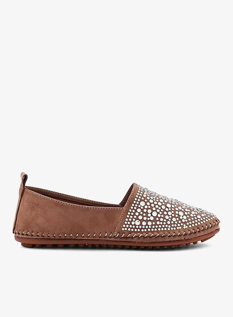 Cuple Women Embellished Slip-on Flats