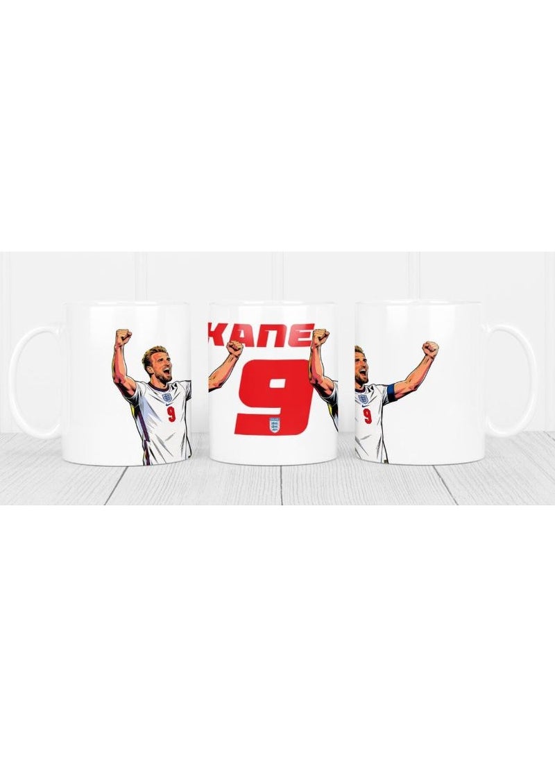 RYN Harry Kane Football Player Mug, White, 1 Piece - Image 1