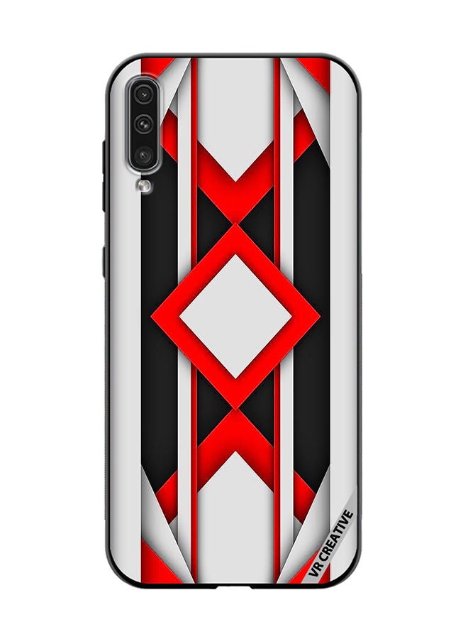 VR CREATIVE Protective Case Cover For Samsung Galaxy A50/A50s Abstract Design Multicolour - Image 1