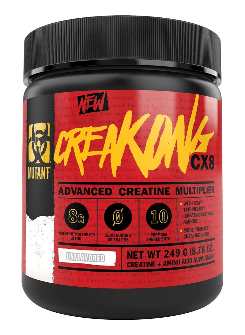 Mutant - CreaKong CX8 Advanced Creatine Multiplier, Unflavored, 249g - Image 1