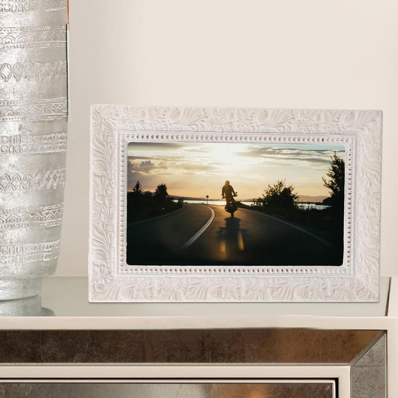 Vintage Small Photo Frame 30x20x2cm European Style Retro Decorative Resin Desk Picture Frame for Home Decor and Photography Props - Image 4