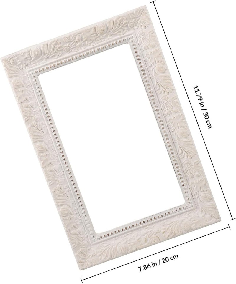 Vintage Small Photo Frame 30x20x2cm European Style Retro Decorative Resin Desk Picture Frame for Home Decor and Photography Props - Image 2