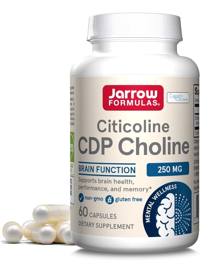 jarrow formulas Choline (250Mg Caps, 60 Ct) - Image 1